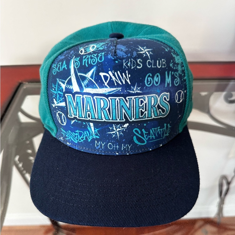 MLB Seattle Mariners Kids Club Youth Snapback Adjustable Cap - NWOT